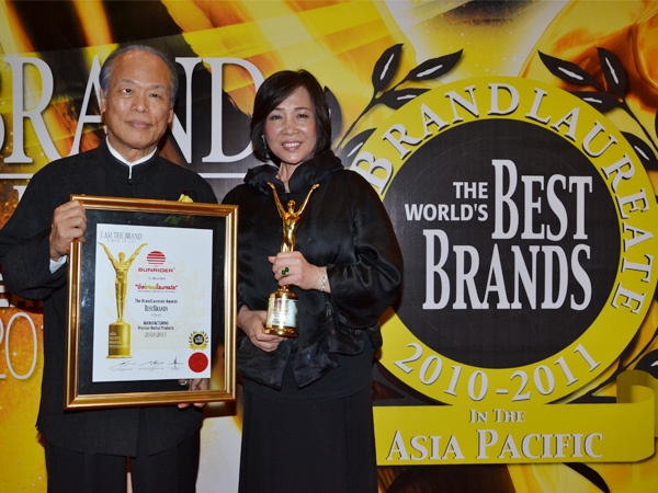 Sunrider Worlds Best Brands Award